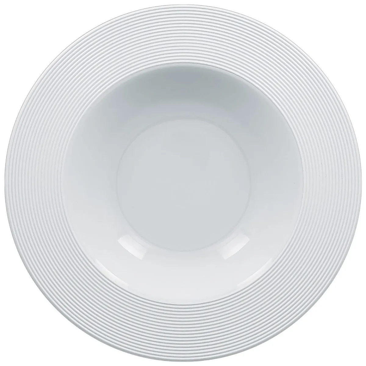 RAK Assiette creuse rond blanc porcelaine vitrifiée Ø 30,4 cm Evolution Best