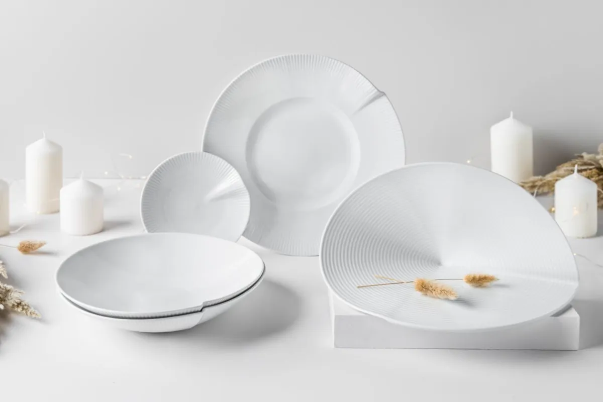 Assiette creuse rond blanc porcelaine culinaire Ø 26 cm Canopee - PILLIVUYT Best