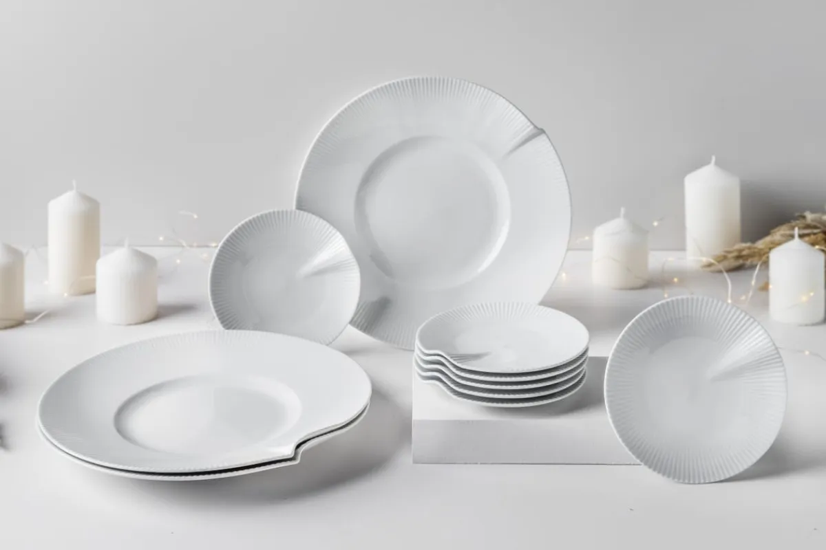 Assiette creuse rond blanc porcelaine culinaire Ø 26 cm Canopee - PILLIVUYT Best