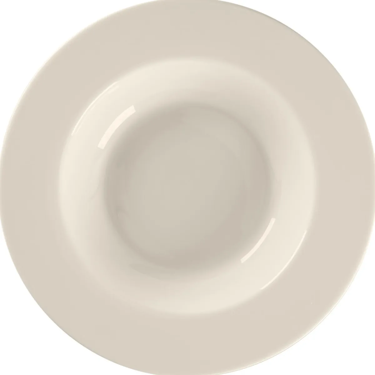 Assiette creuse rond blanc porcelaine bone china Ø 28 cm Fedra - RAK Clearance