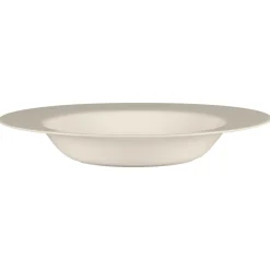 Assiette creuse rond blanc porcelaine bone china Ø 28 cm Fedra - RAK Clearance