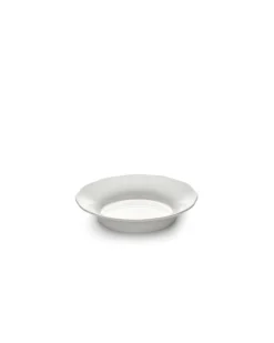 SERAX Assiette creuse rond blanc porcelaine Ø 18,5 cm Silhouette Discount