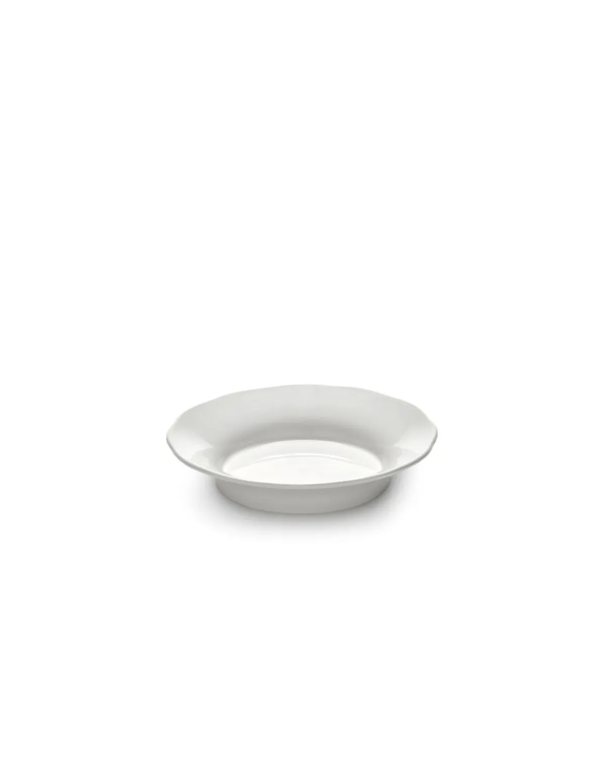 SERAX Assiette creuse rond blanc porcelaine Ø 18,5 cm Silhouette Discount