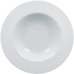 RAK Assiette creuse rond blanc porcelaine vitrifiée Ø 22,7 cm Evolution Outlet