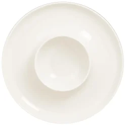 Assiette creuse rond blanc porcelaine vitrifiée Ø 29,5 cm Ashore - RAK Hot