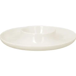 Assiette creuse rond blanc porcelaine vitrifiée Ø 29,5 cm Ashore - RAK Hot
