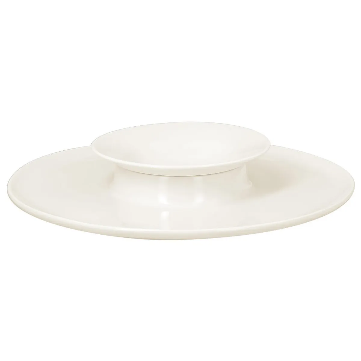 RAK Assiette creuse rond blanc porcelaine vitrifiée Ø 25,5 cm Chill New