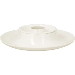 RAK Assiette creuse rond blanc porcelaine vitrifiée Ø 24,7 cm Ashore Hot