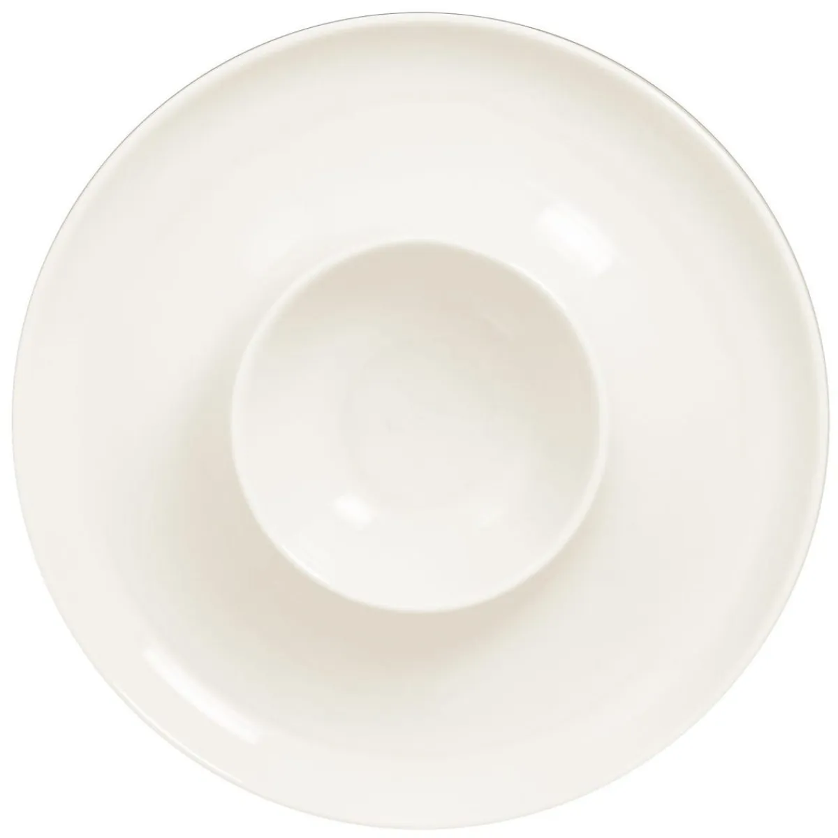 RAK Assiette creuse rond blanc porcelaine vitrifiée Ø 24,7 cm Ashore Hot