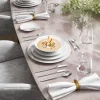 VILLEROY & BOCH Assiette creuse rond blanc porcelaine bone china Ø 22 cm Metrochic Clearance