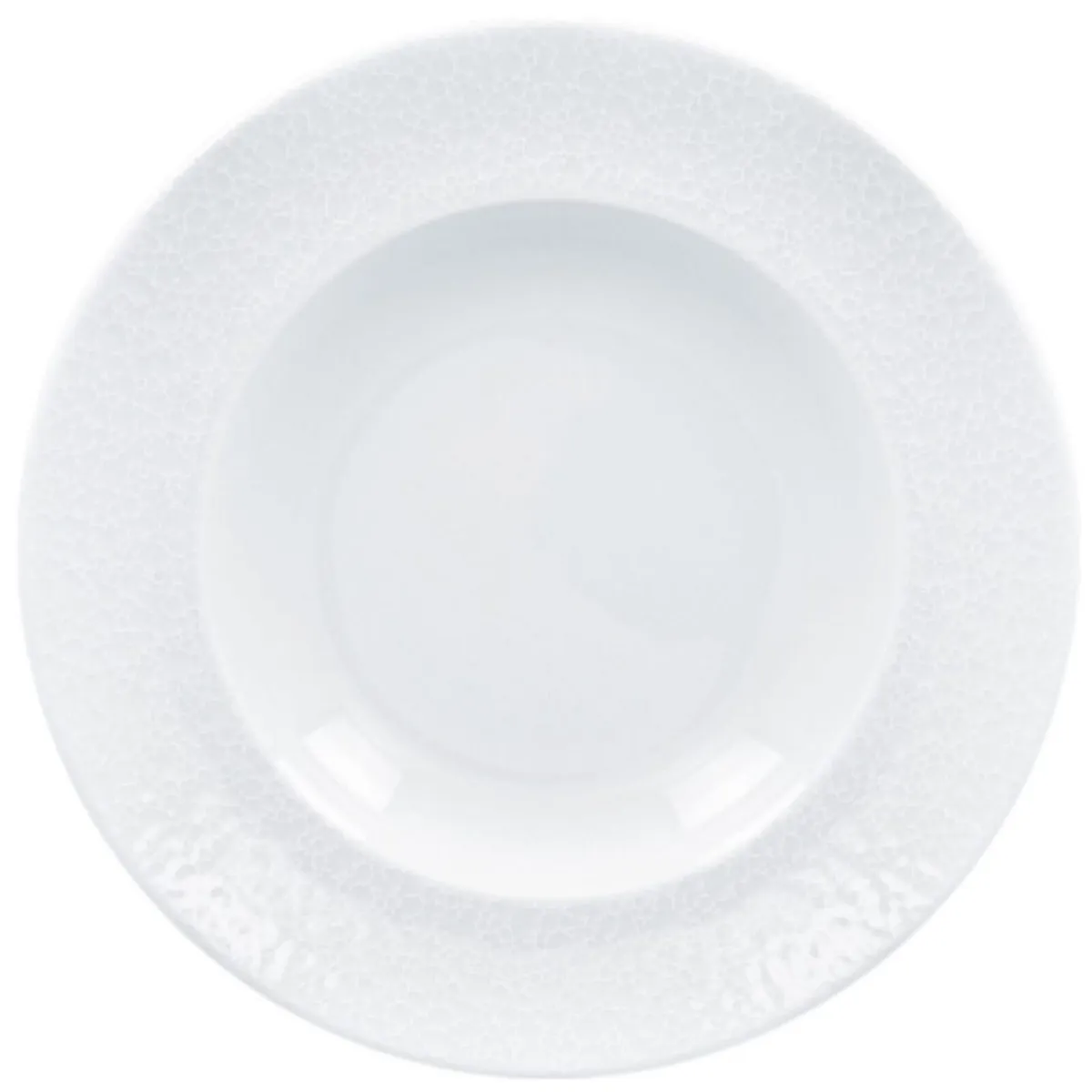 Assiette creuse rond blanc porcelaine Ø 24 cm Charm - RAK New