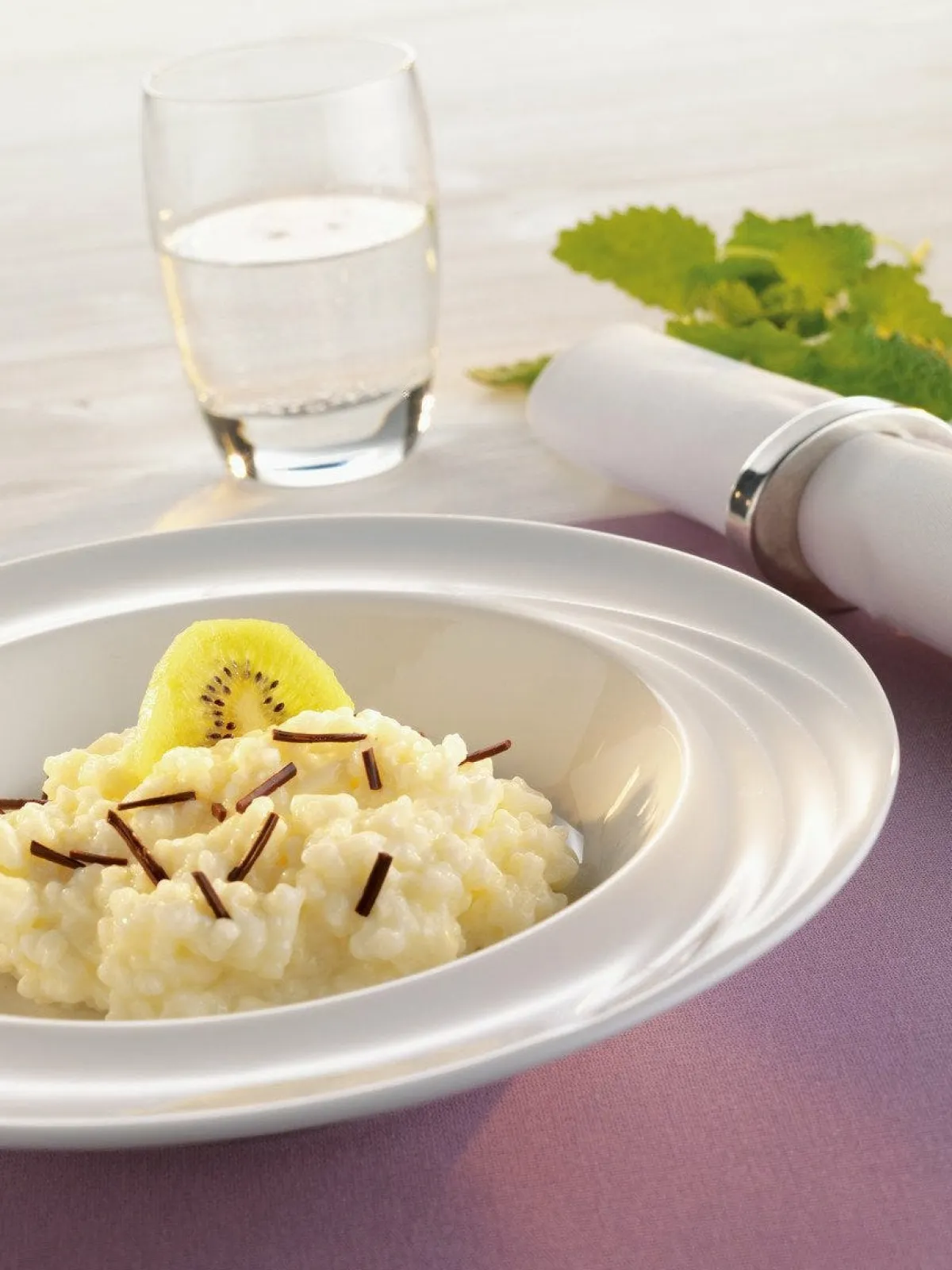 Assiette creuse rond blanc porcelaine Ø 23 cm Donna Senior - SCHONWALD