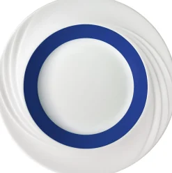 Assiette creuse rond blanc porcelaine Ø 23 cm Donna Senior - SCHONWALD Sale