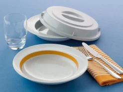SCHONWALD Assiette creuse rond blanc porcelaine Ø 23 cm Donna Senior Online