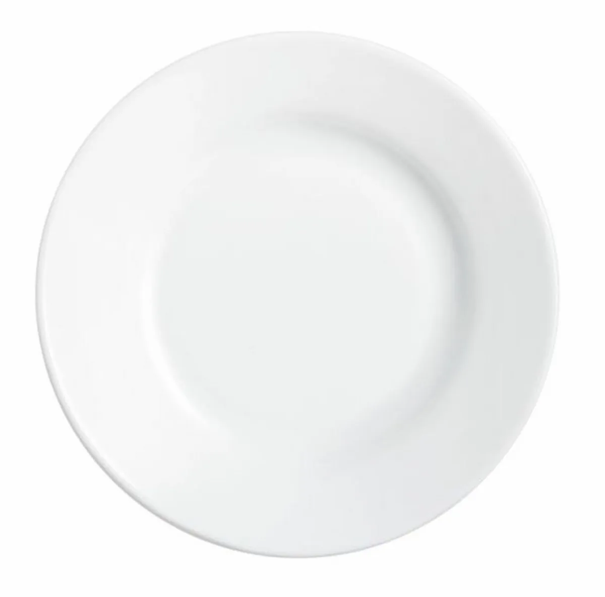 ARCOROC Assiette creuse rond blanc verre opal Ø 22,5 cm Restaurant Outlet