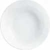 ARCOROC Assiette creuse rond blanc verre opal Ø 20 cm Evolutions   Hot