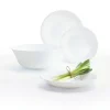 LUMINARC Assiette creuse rond blanc verre opal Ø 23 cm Feston Best