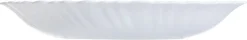 LUMINARC Assiette creuse rond blanc verre opal Ø 23 cm Feston Best