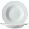 ARCOROC Assiette creuse rond blanc verre opal Ø 22,5 cm Hoteliere