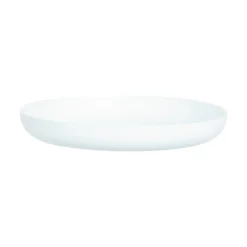ARCOROC Assiette creuse rond blanc verre opal Ø 25 cm Evolutions Hot