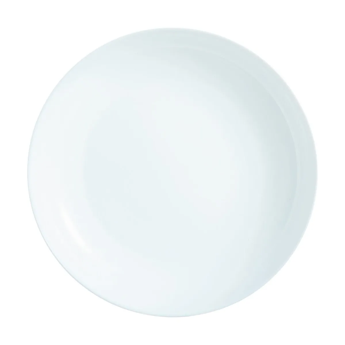ARCOROC Assiette creuse rond blanc verre opal Ø 25 cm Evolutions Hot