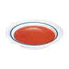 ARCOROC Assiette creuse rond blanc verre opal Ø 23 cm Autonomy Filet Bleu Online