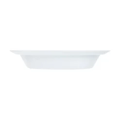 Assiette creuse rond blanc verre opal Ø 23 cm Autonomy - ARCOROC Outlet