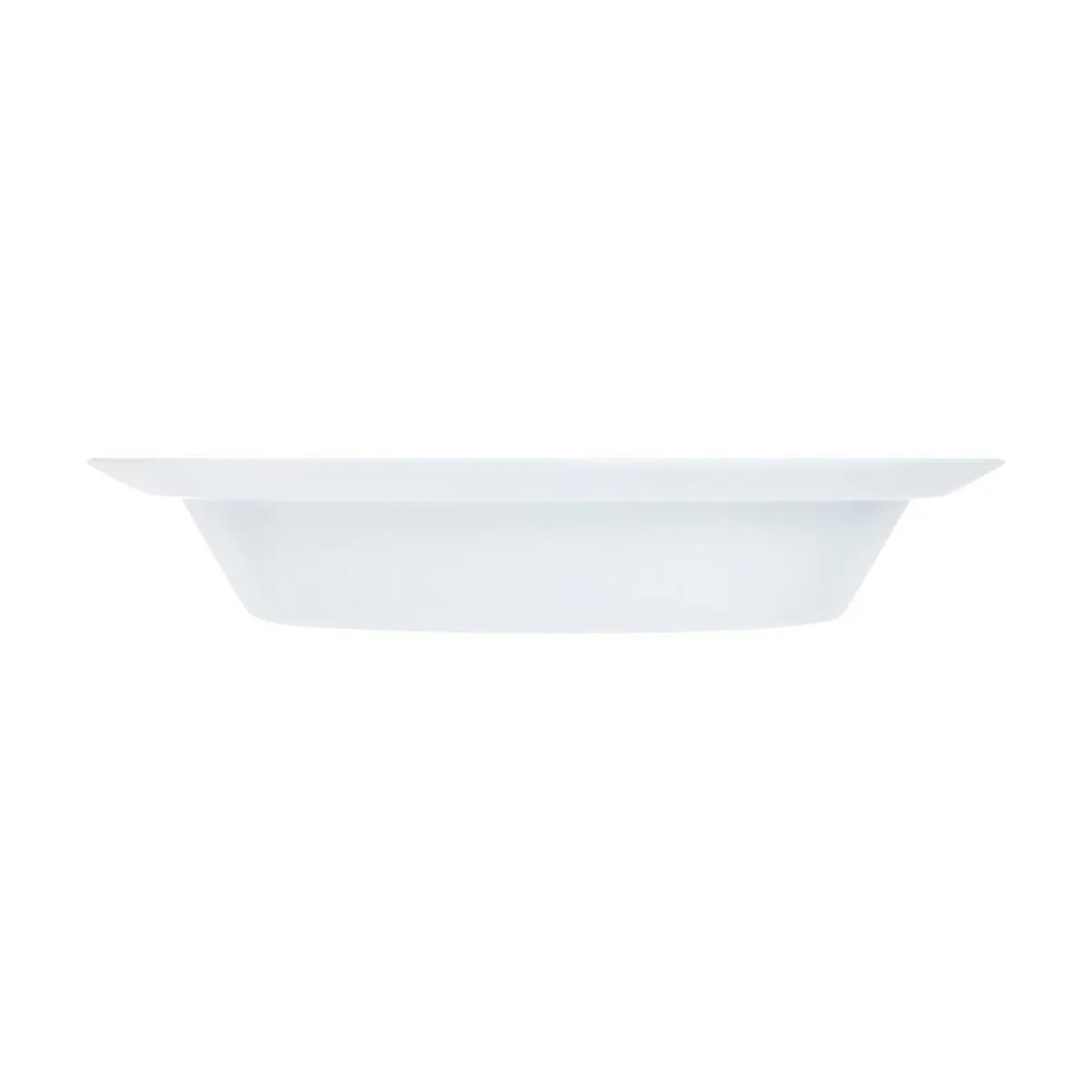 Assiette creuse rond blanc verre opal Ø 23 cm Autonomy - ARCOROC Outlet