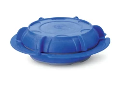 Assiette creuse rond bleu copolyester Ø 23 cm Thermodynamique - SAINT ROMAIN