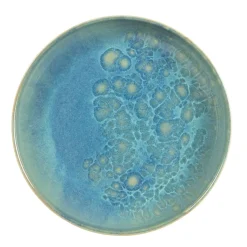 Assiette creuse rond bleu grès émaillé Ø 22 cm Magic - ACCOLADE Sale