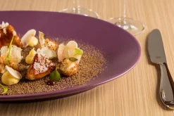 RAK Assiette creuse rond Bleu lavande porcelaine vitrifiée Ø 25,9 cm Neo Fusion Discount