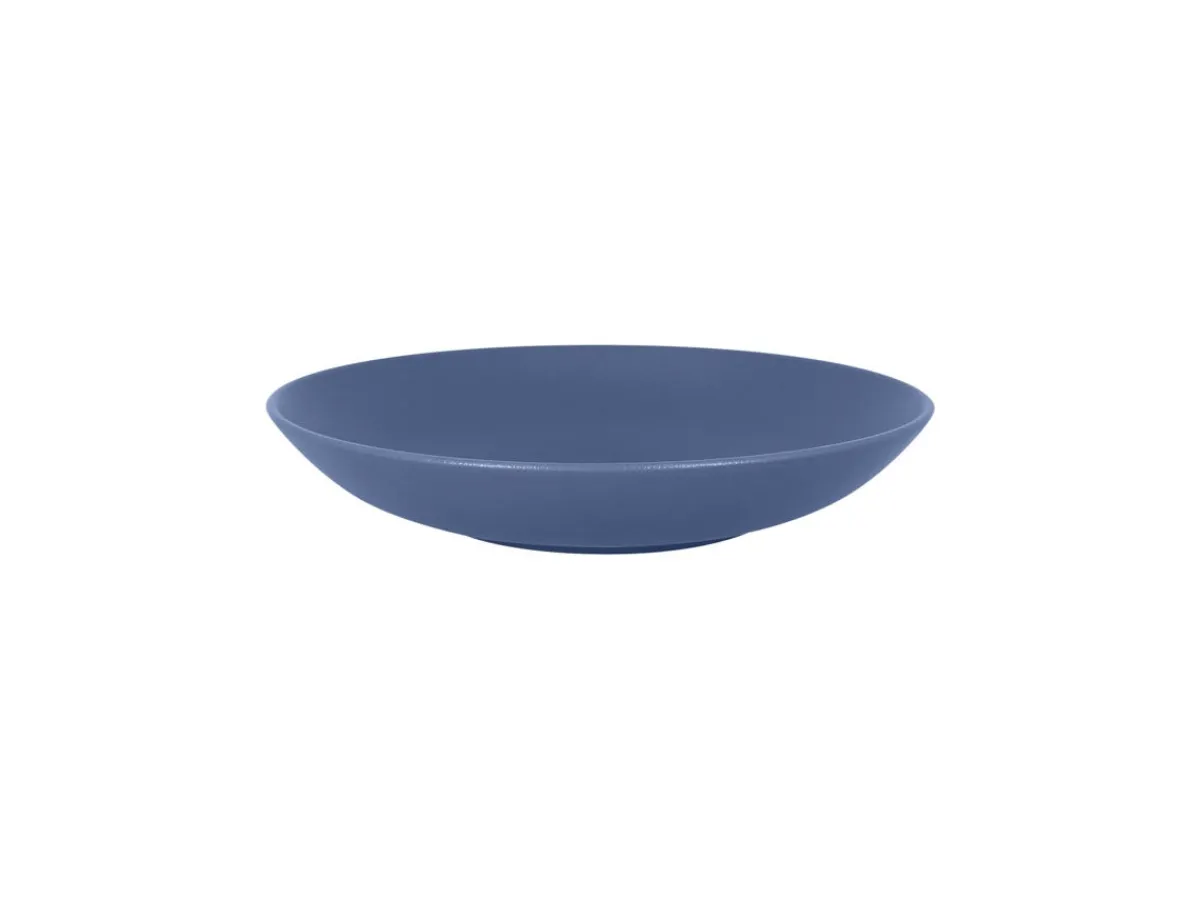 RAK Assiette creuse rond Bleu lavande porcelaine vitrifiée Ø 25,9 cm Neo Fusion Discount