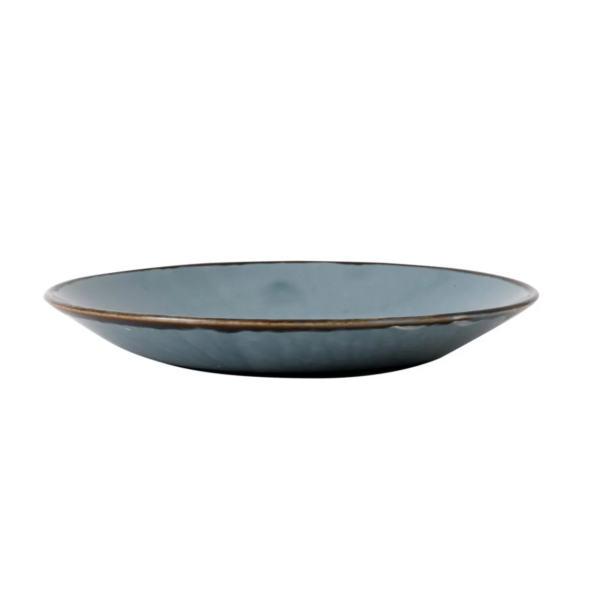 DUDSON Assiette creuse rond bleu porcelaine vitrifiée Ø 27,8 cm Harvest Clearance