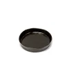 SERAX Assiette creuse rond ébène grès émaillé Ø 20 cm La Mère Discount