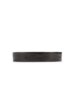 SERAX Assiette creuse rond ébène grès émaillé Ø 25 cm La Mère Best