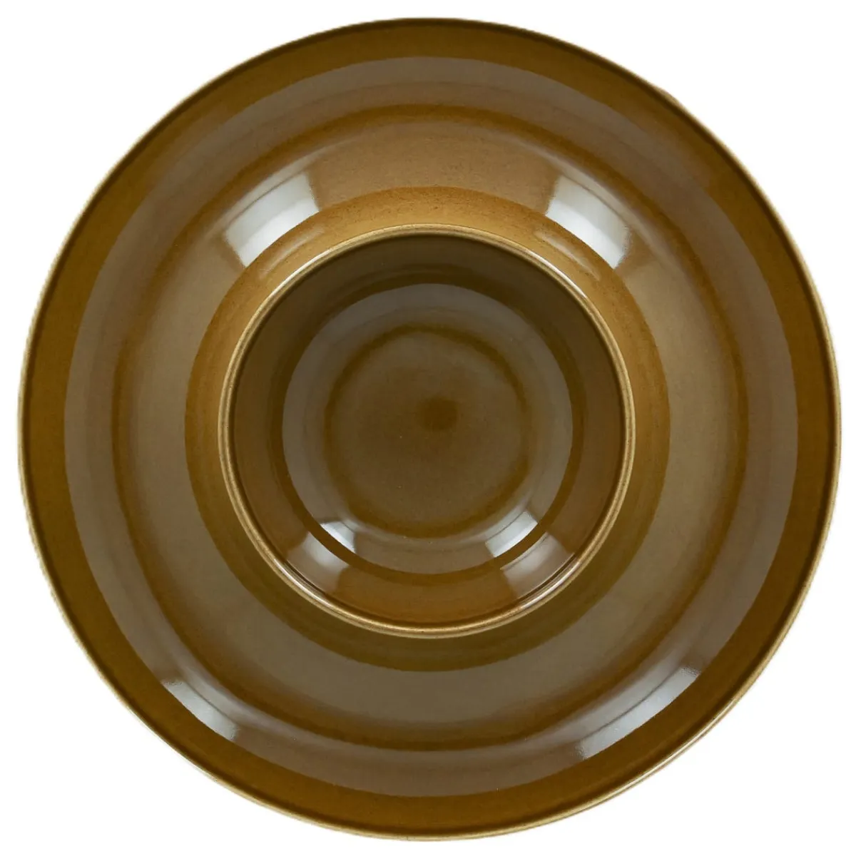 Assiette creuse rond bronze porcelaine vitrifiée Ø 29,5 cm Ashore - RAK New