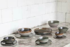 SERAX Assiette creuse rond camogreen grès émaillé Ø 21 cm Surface Sale