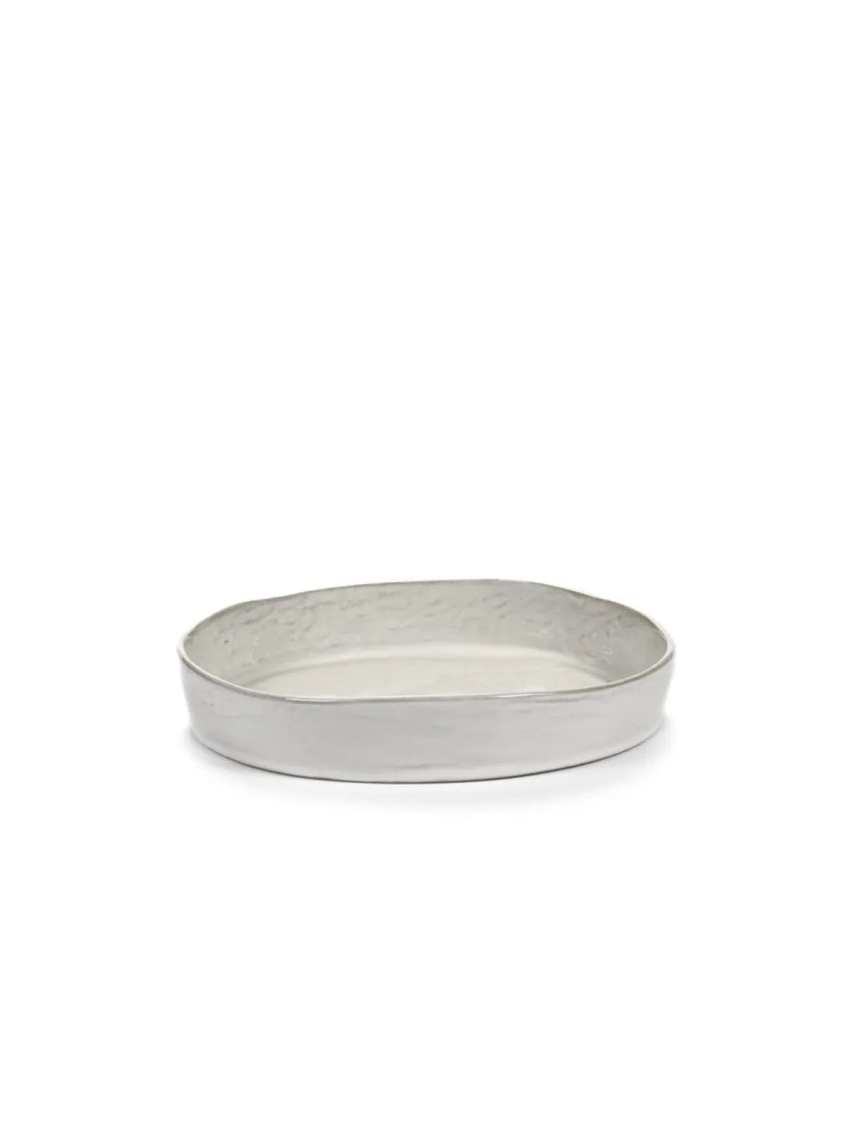SERAX Assiette creuse rond écru grès émaillé Ø 25 cm La Mère Outlet
