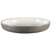 Assiette creuse rond gris porcelaine vitrifiée Ø 25,8 cm stone Ease - RAK Outlet