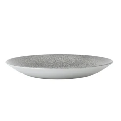 DUDSON Assiette creuse rond gris porcelaine vitrifiée Ø 25,6 cm Evo Origins Best