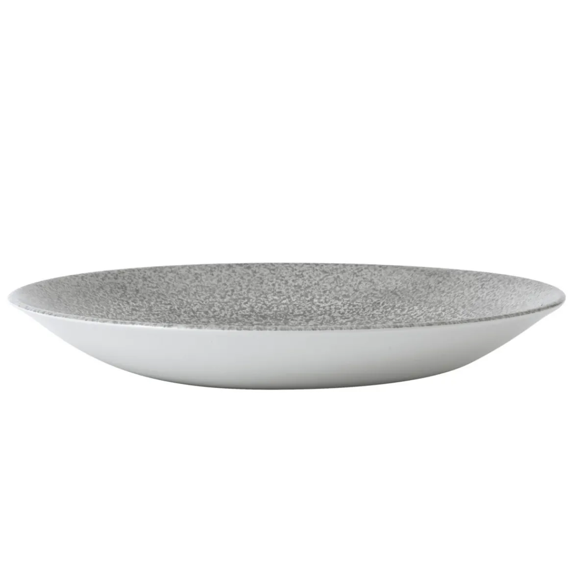 DUDSON Assiette creuse rond gris porcelaine vitrifiée Ø 27,8 cm Evo Origins Sale