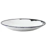 DUDSON Assiette creuse rond Ink porcelaine vitrifiée Ø 25,6 cm Harvest Sale
