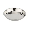 Assiette creuse rond inox Ø 22 cm Inox - PLASTOREX Sale