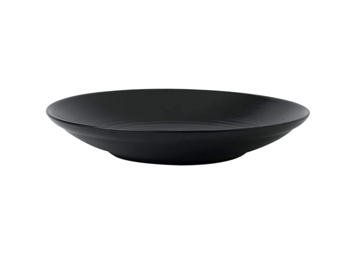 DUDSON Assiette creuse rond Jet porcelaine Ø 29,3 cm Evo Discount