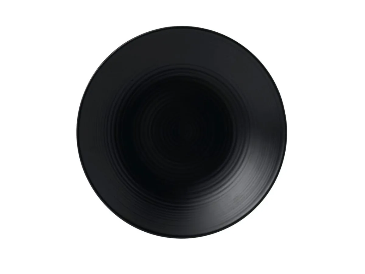 DUDSON Assiette creuse rond Jet porcelaine Ø 29,3 cm Evo Discount