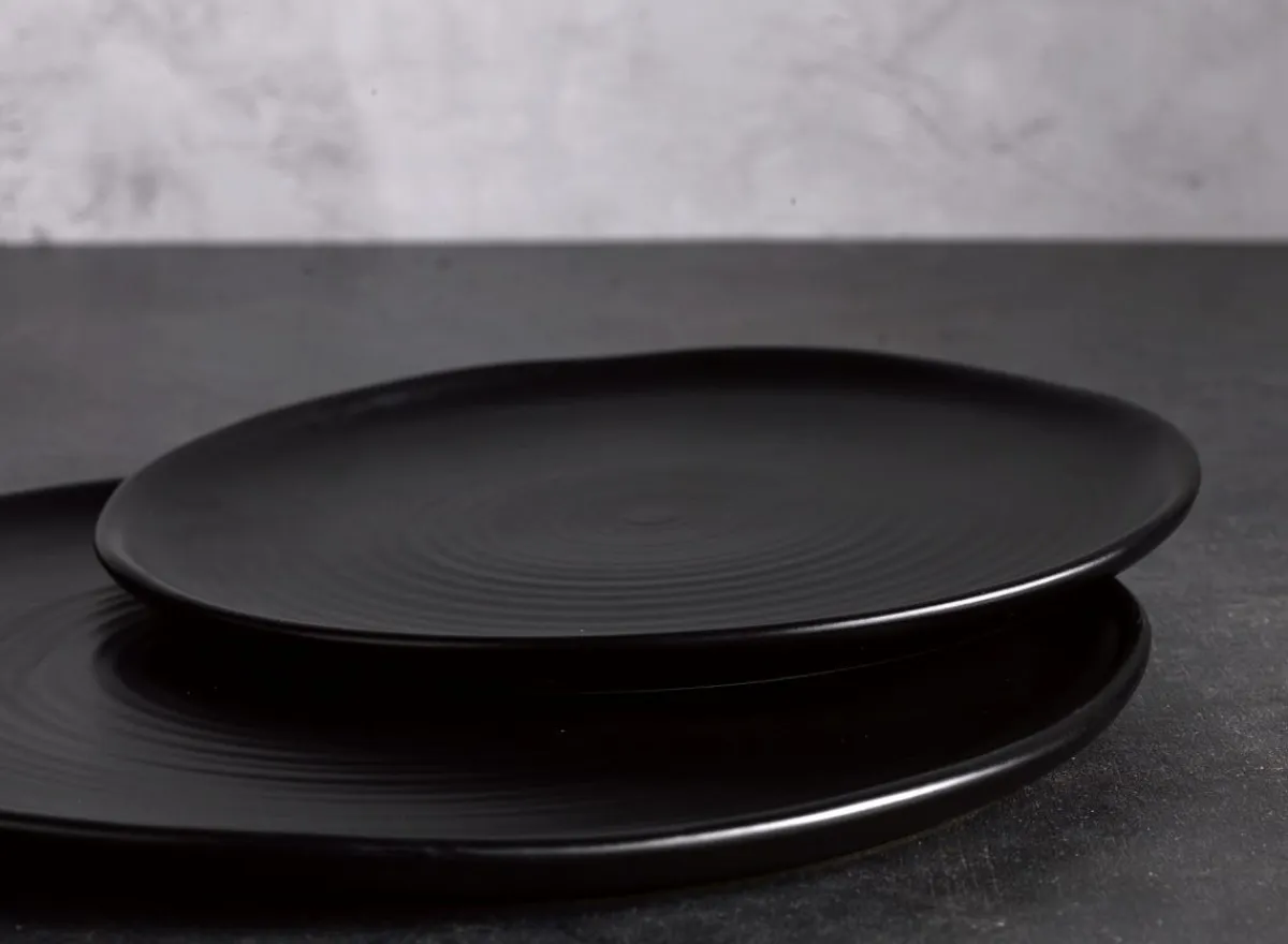 DUDSON Assiette creuse rond Jet porcelaine Ø 29,3 cm Evo Discount