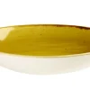 CHURCHILL Assiette creuse rond Mustard porcelaine vitrifiée Ø 18,2 cm Stonecast Mustard Best