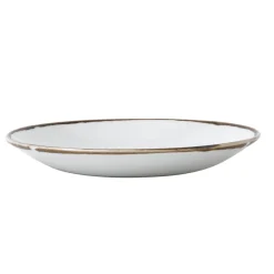 Assiette creuse rond Natural porcelaine vitrifiée Ø 25,6 cm Harvest - DUDSON Online