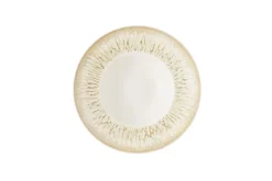 Assiette creuse rond Natural porcelaine vitrifiée Ø 24 cm Inked Lume - CHURCHILL Sale