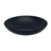 Assiette creuse rond noir grès émaillé Ø 25 cm Modulo Nature - DEGRENNE Sale